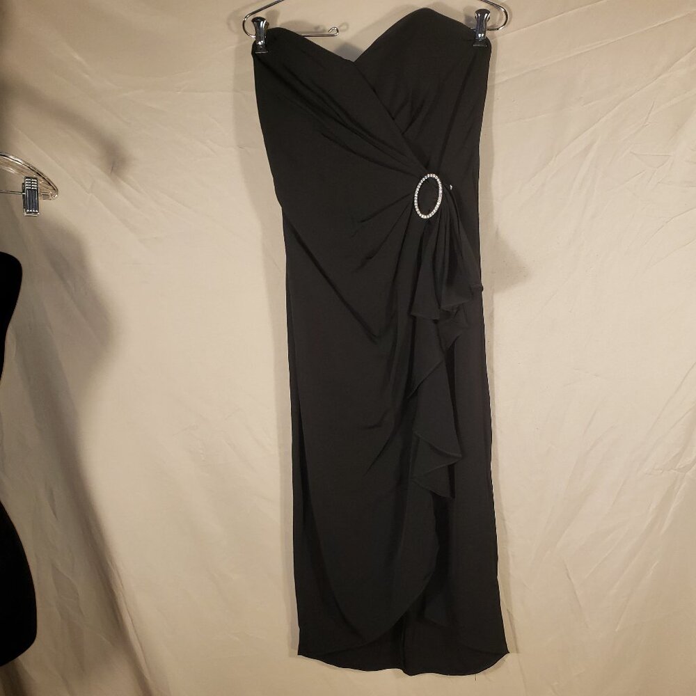 BB Collections Black Strapless Formal Dress - 10